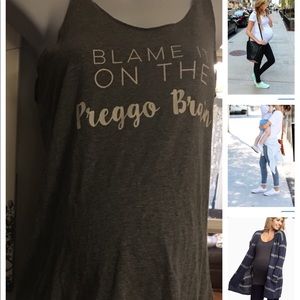 Tank maternity blame it on the preggo Brain